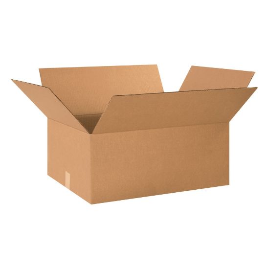 Picture of Partners Brand Corrugated Boxes, 24in x 18in x 10in, Kraft, Pack Of 10