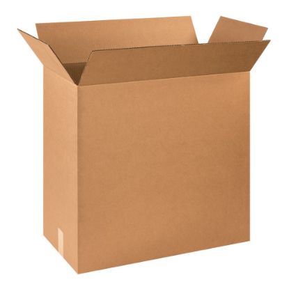 Picture of Partners Brand Corrugated Boxes, 24in x 12in x 24in, Kraft, Pack Of 10