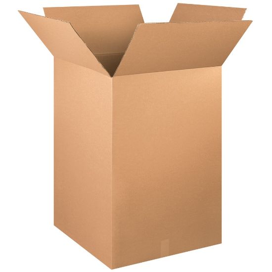 Picture of Partners Brand Corrugated Boxes, 24in x 24in x 36in, Kraft, Pack Of 5