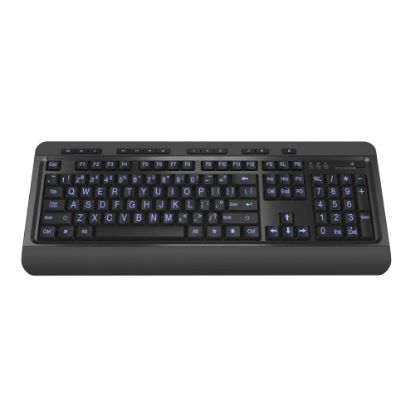 Picture of Azio KB505U Vision USB Keyboard, Black