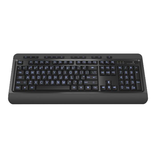 Picture of Azio KB505U Vision USB Keyboard, Black