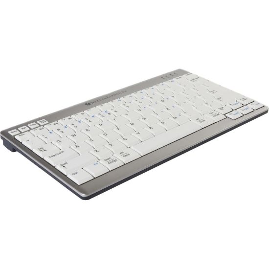 Picture of Bakker Elkhuizen BNEU950WUS Ultraboard 950 Wireless Compact Keyboard - UltraBoard 950 Wireless Layout, Rechargeable Yes, Drivers- Plug & Play, Width 11.22in , Height 0.75in , Depth 5.79in , Weight 15.17 ounces