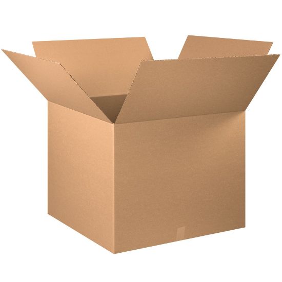 Picture of Partners Brand Corrugated Boxes, 30in x 30in x 25in, Kraft, Pack Of 5