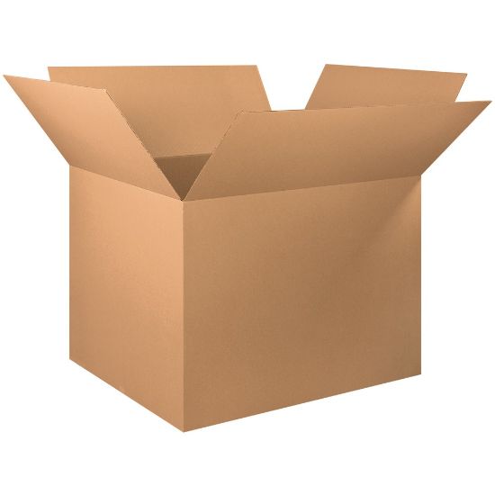 Picture of Partners Brand Corrugated Boxes, 48in x 40in x 36in, Kraft, Pack Of 5