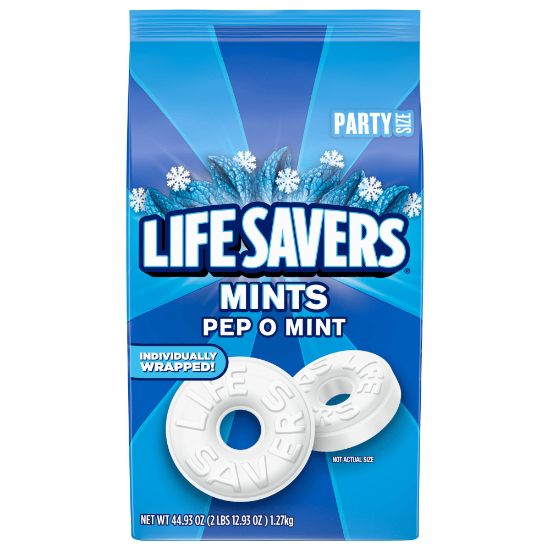 Picture of Mars Lifesavers Pep-O-Mint Breath Mints Hard Candy, 44.93 Oz