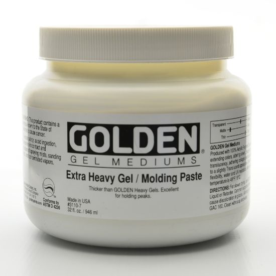 Picture of Golden Molding Paste, Extra-Heavy Gel Mix, 32 Oz