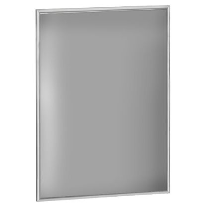 Picture of Azar Displays Large-Format Steel Vertical/Horizontal Snap Frame, 40in x 30in, Silver