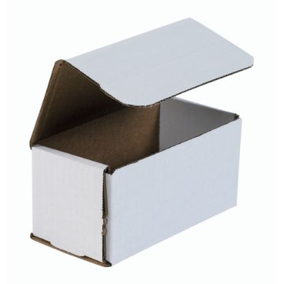 Picture of Partners Brand White Corrugated Mailers, 6in x 3in x 3in, Pack Of 50