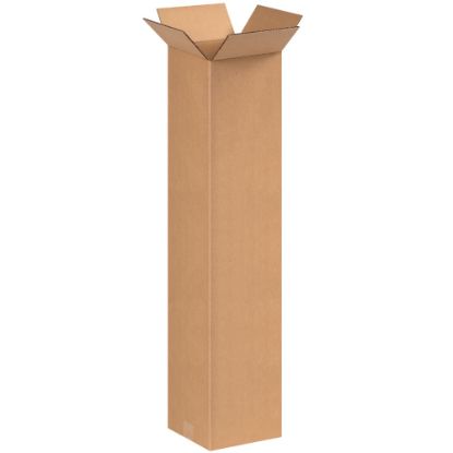 Picture of Partners Brand Tall Corrugated Boxes, 8in x 8in x 36in, Kraft, Pack Of 25