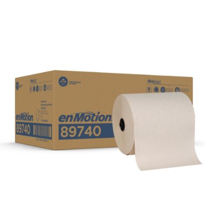 Picture of enMotion by GP PRO Flex 1-Ply Paper Towels, 100% Recycled, Brown, Pack Of 6 Rolls