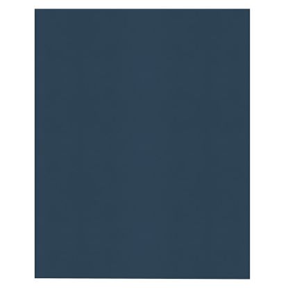 Picture of Office Depot Brand 2-Pocket Textured Paper Folders, Dark Blue, Pack Of 25