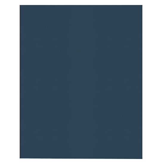 Picture of Office Depot Brand 2-Pocket Textured Paper Folders, Dark Blue, Pack Of 25