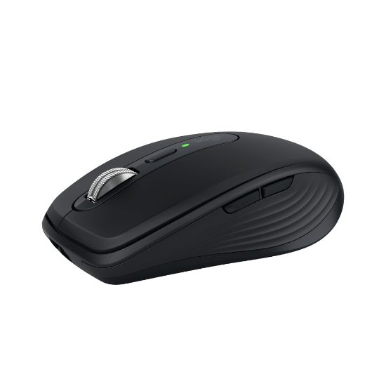 Picture of Logitech MX Anywhere 3S Compact Wireless Mouse, 78% Recycled, Black, 910-006928