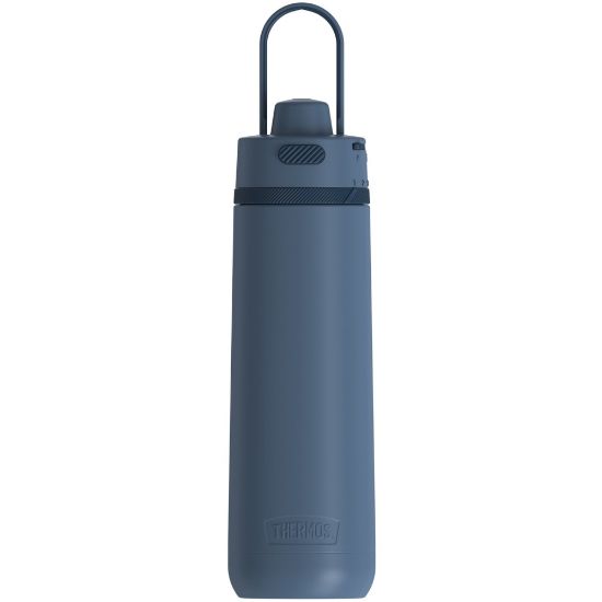 Picture of Thermos Guardian Water Bottle 24Oz - 24 fl oz - Slate Blue, Blue - Stainless Steel