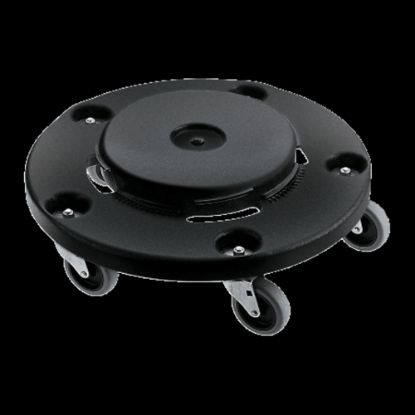 Picture of Rubbermaid Brute Twist-On/Off Round Dolly, Black