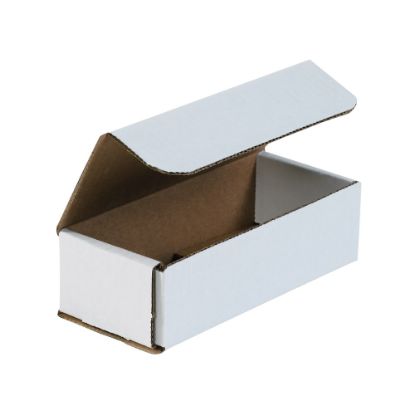 Picture of Partners Brand White Corrugated Mailers, 7in x 3in x 2in, Pack Of 50