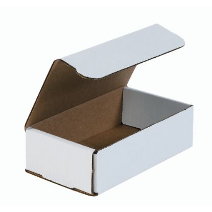 Picture of Partners Brand White Corrugated Mailers, 7in x 4in x 2in,, Pack Of 50