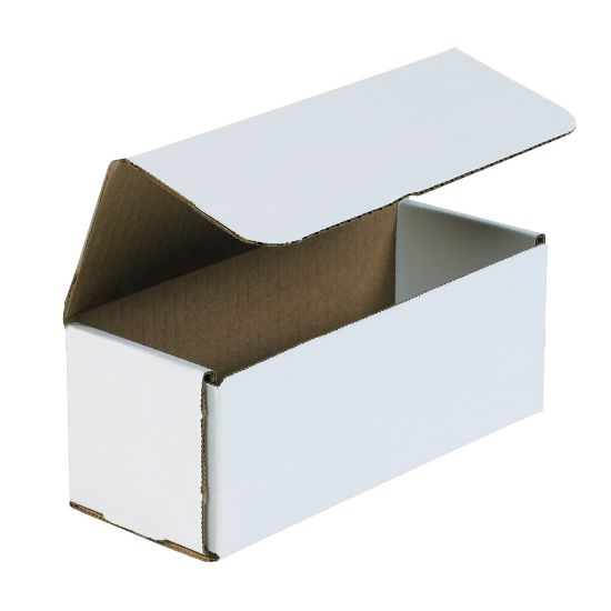 Picture of Partners Brand White Corrugated Mailers, 8in x 3in x 3in, Pack Of 50