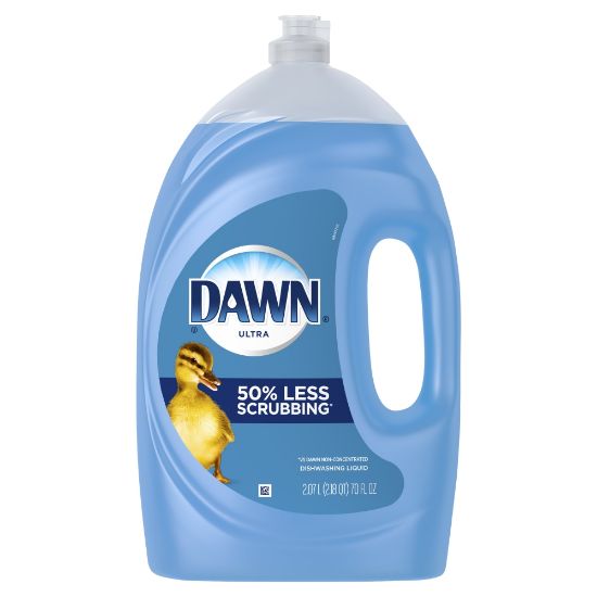 Picture of Dawn Ultra Dishwashing Liquid, Original, 70 Oz, Blue