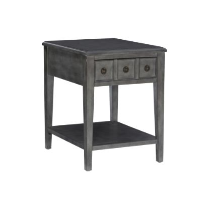 Picture of Powell Southam Side Table, 26inH x 20inW x 24inD, Gray