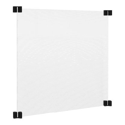 Picture of Rosseto Serving Solutions Avant Guarde 360 deg. Safety Shield, Sneeze Guard, 20in x 24in, Semi-Clear