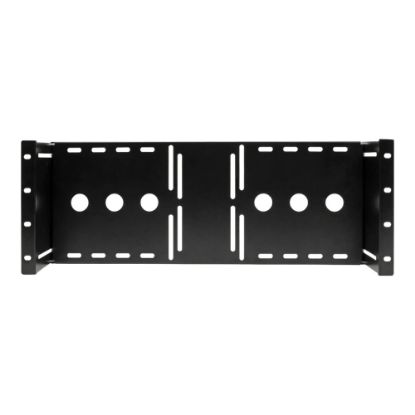 Picture of Tripp Lite Monitor Rack-Mount Bracket, 4U, for LCD Monitor up to 17-19 in. - Mounting component (mount bracket) - for LCD TV - cold-rolled steel - black - screen size: 17in-19in - rack