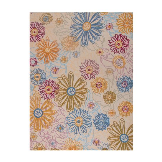 Picture of Anji Mountain Keukenhof Rug'd Chair Mat, 1/4inH x 36inW x 48inD, Multicolor