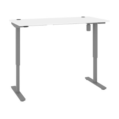 Picture of Bestar Upstand Electric 72inW Standing Desk, White