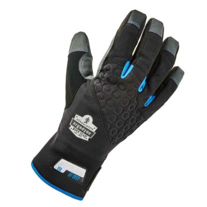 Picture of Ergodyne ProFlex 817 Reinforced Thermal Utility Gloves, Large, Black