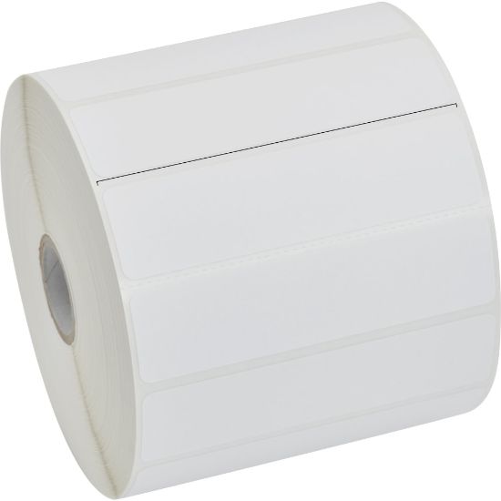 Picture of Zebra Label Paper, U82576, 4in x 1in Direct Thermal Zebra ZSelect 4000D, 1in Core