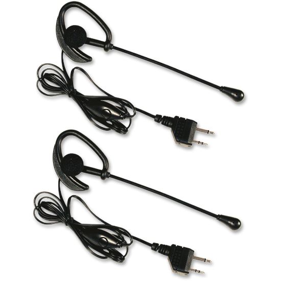 Picture of Midland Wired Over-The-Ear Earset, AVP-1 PTT, Black