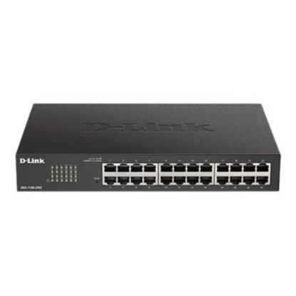 Picture of D-Link DGS-1100-24V2 Ethernet Switch - 24 Ports - Manageable - 2 Layer Supported - Twisted Pair - 1U High - Rack-mountable, Desktop