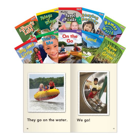 Picture of Teacher Created Materials TIME FOR KIDS Nonfiction Book Set, Set 1, Set Of 10 Books, Grade 1