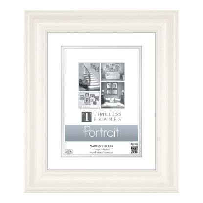 Picture of Timeless Frames Lauren Portrait Frame, 11in x 14in With Mat, White