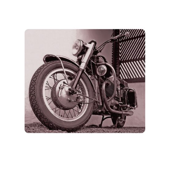 Picture of OTM Essentials Mouse Pad, Motorcycle, 10in x 9.13in, Black, PV1BM-RGD-03