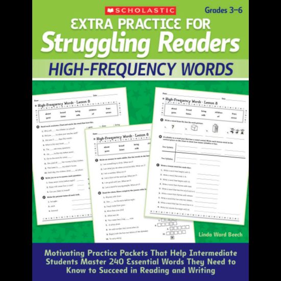 Picture of Scholastic Extra Practice For Struggling Readers: High-Frequency Words