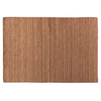 Picture of Baxton Studio Aral Handwoven Wool Area Rug, 63in x 90-5/8in, Rust