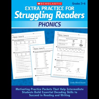 Picture of Scholastic Extra Practice For Struggling Readers: Phonics