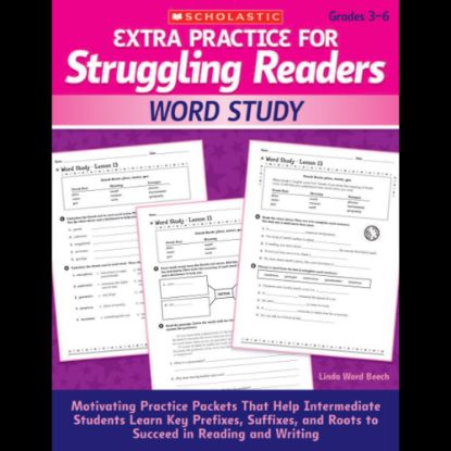 Picture of Scholastic Extra Practice For Struggling Readers: Word Study