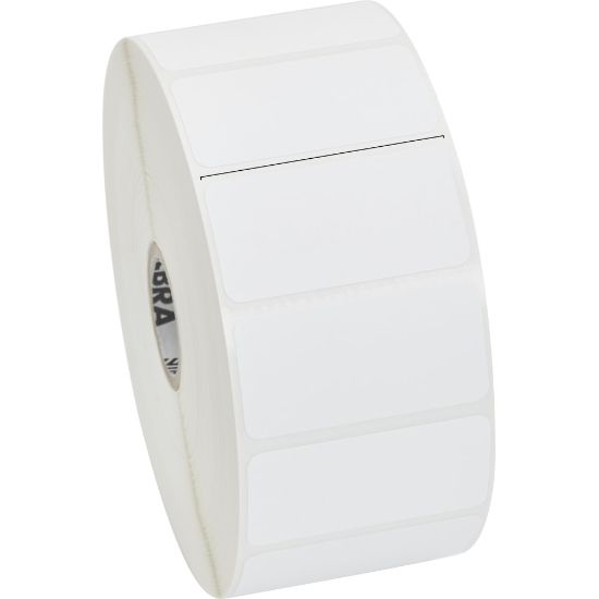 Picture of Zebra Z Perform 2000D Direct Thermal Labels, 2in x 1in, 2340 Labels Per Roll, Box Of 6 Rolls