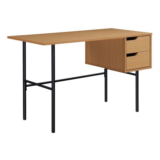 Picture of Office Star Denmark 48inW Writing Desk With Lockdowel Fastening System, Natural