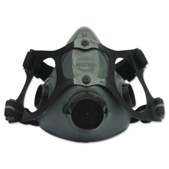 Picture of 3M 5500 Series Low-Maintenance Half Mask Respirator, Medium