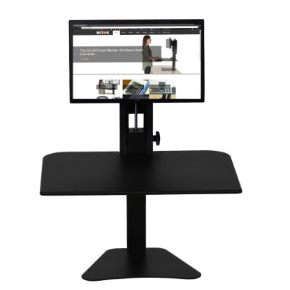 Picture of Victor High Rise DC300 Standing Desk Riser, Black