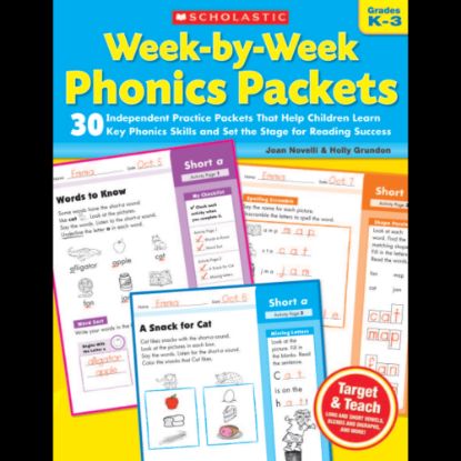 Picture of Scholastic Week-By-Week Phonics Packets