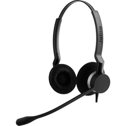 Picture of Jabra BIZ 2300 QD Headset - Stereo - Quick Disconnect - Wired - Over-the-head - Binaural - Supra-aural - Noise Cancelling Microphone