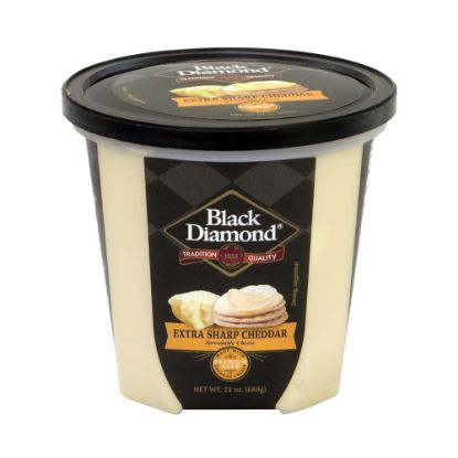 Picture of Black Diamond Extra-Sharp Cheddar Spread, 24-Oz Tub