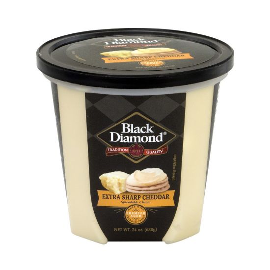 Picture of Black Diamond Extra-Sharp Cheddar Spread, 24-Oz Tub