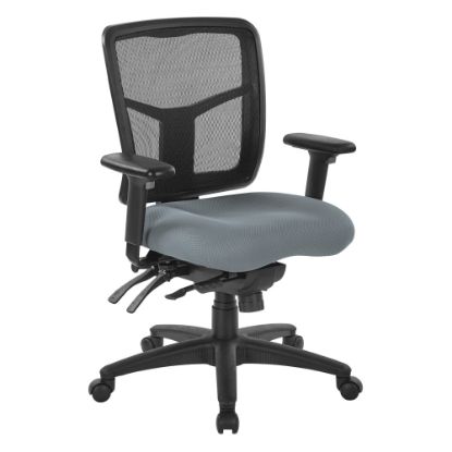 Picture of Office Star ProGrid Mid-Back Mesh Managers Chair, Gray