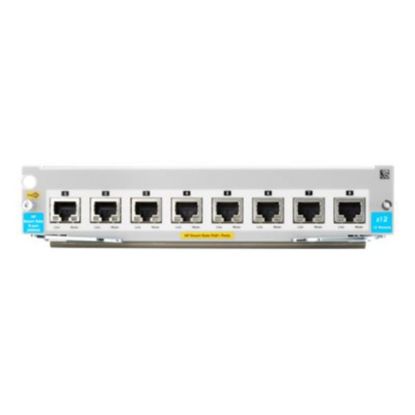 Picture of HPE 5400R 8-port 1/2.5/5/10GBASE-T PoE+ with MACsec v3 zl2 Module - For Data Networking - 8 x RJ-45 10GBase-T LAN - Twisted Pair10 Gigabit Ethernet - 10GBase-T - 10 Gbit/s - 1 Pack