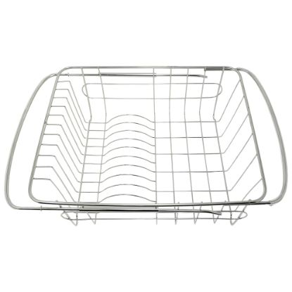 Picture of Better Houseware Adjustable Over-the-Sink Dish Drainer, 5inH x 11-1/2inW x 16-1/2inD, Silver